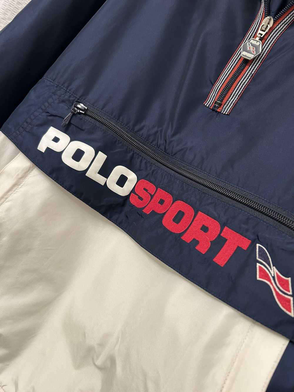 Polo Ralph Lauren 90’s Vintage Polo Sport pullove… - image 4