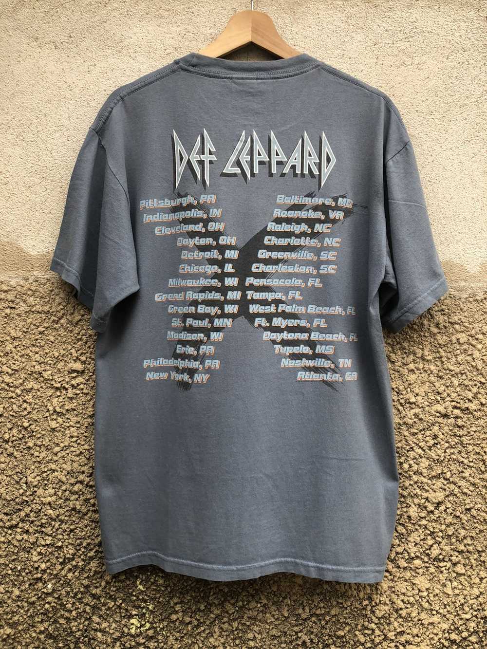 Band Tees × Def Leppard × Vintage Rare!! Vintage … - image 2