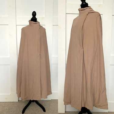 1970s～ euro vintage cape 8-1970s_winter_white_long_cape