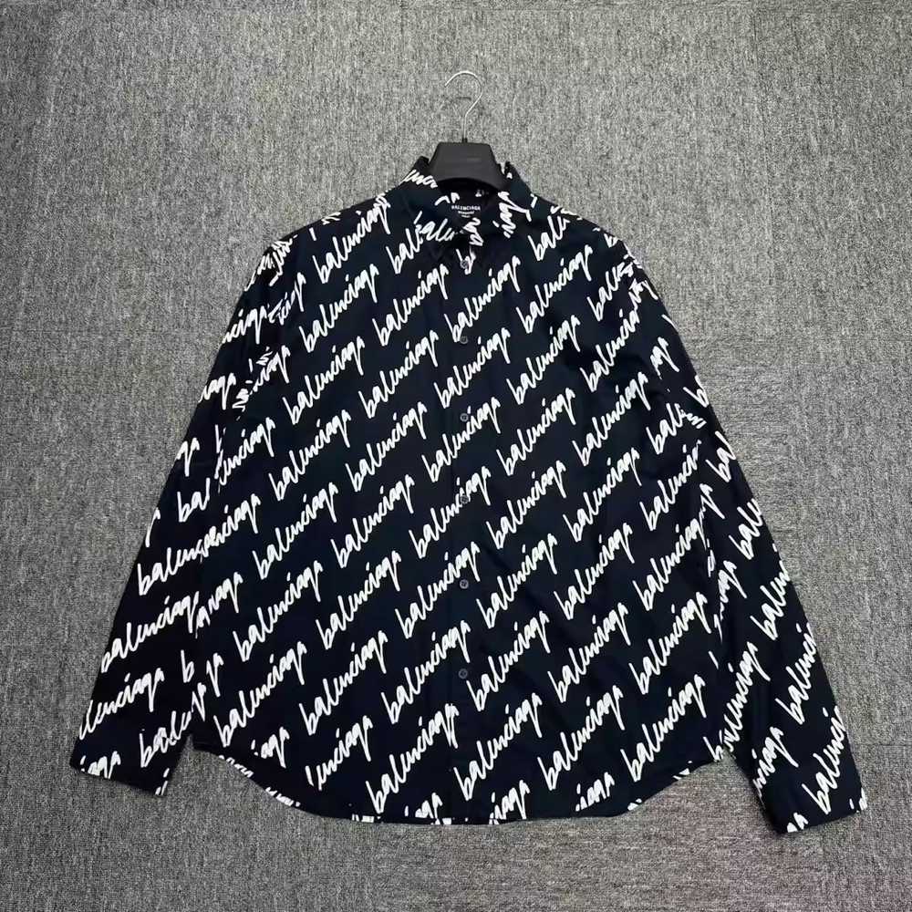 Balenciaga Balenciaga Full Print Barrage Shirt - image 1