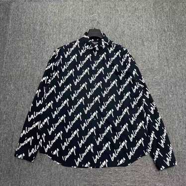 Balenciaga Balenciaga Full Print Barrage Shirt - image 1