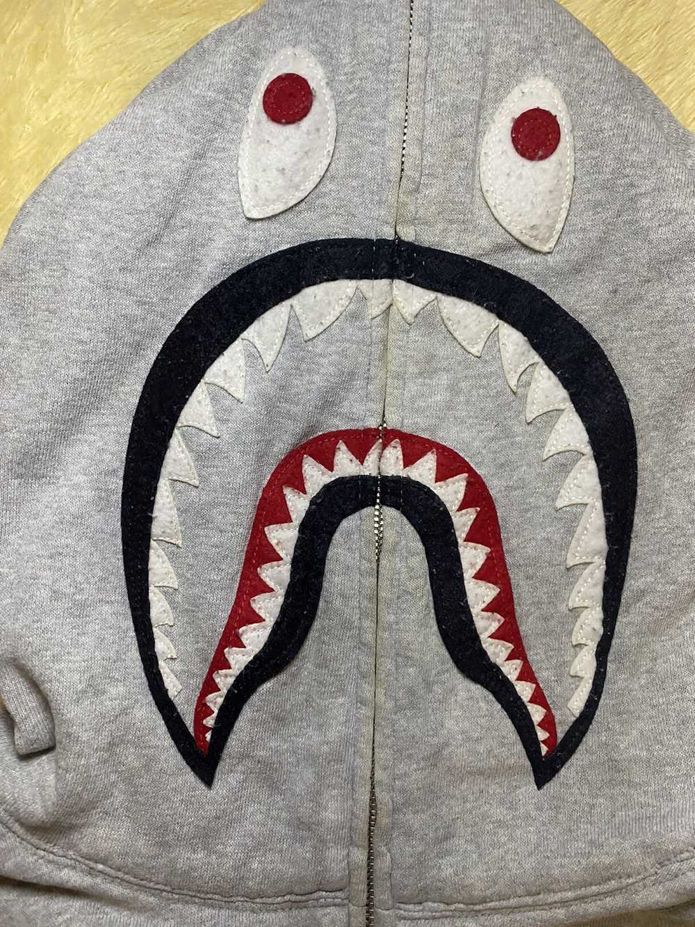 Bape PONR Shark Full Zip Hoodie - image 3