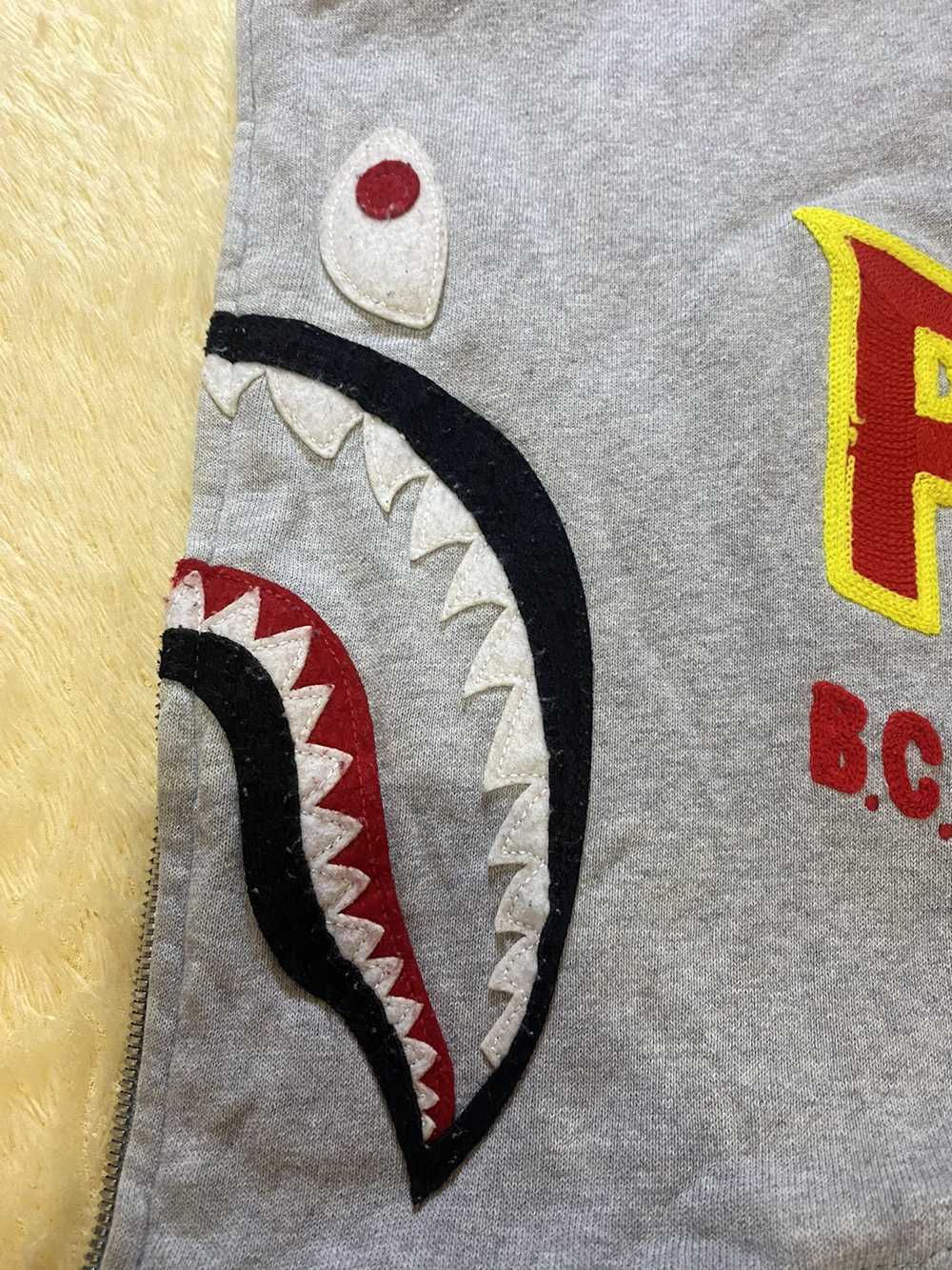 Bape PONR Shark Full Zip Hoodie - image 4