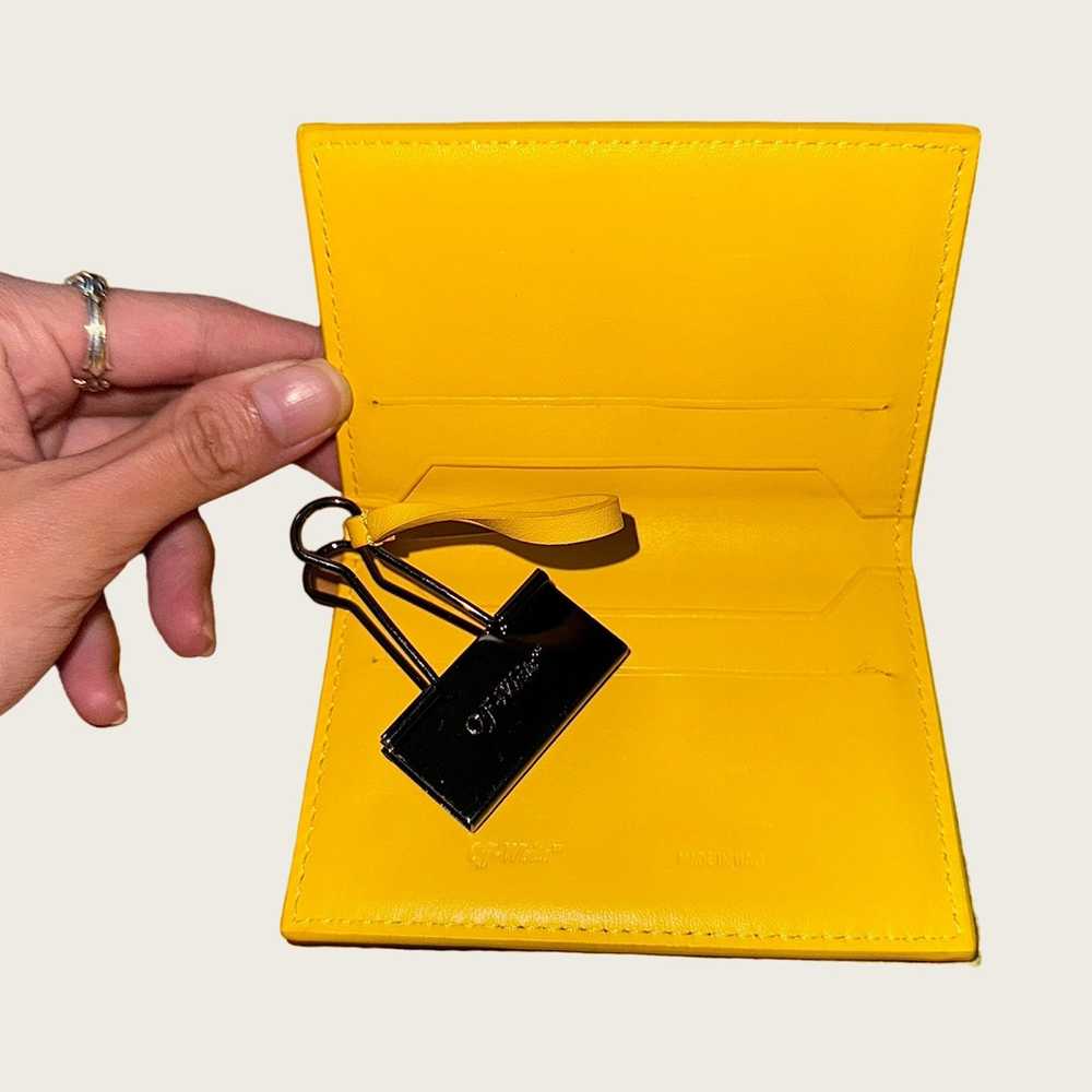 Off-White × Virgil Abloh Patent Leather Yellow Ca… - image 3