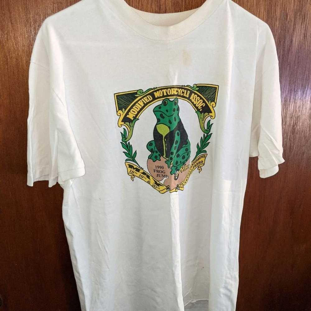 Modified motorcycle association t-shirt 1990 - image 2