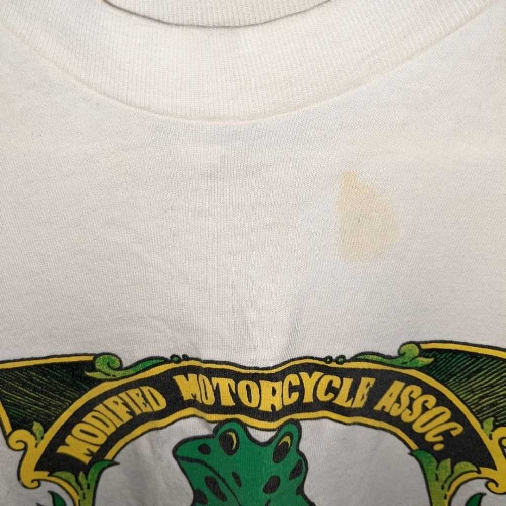 Modified motorcycle association t-shirt 1990 - image 3