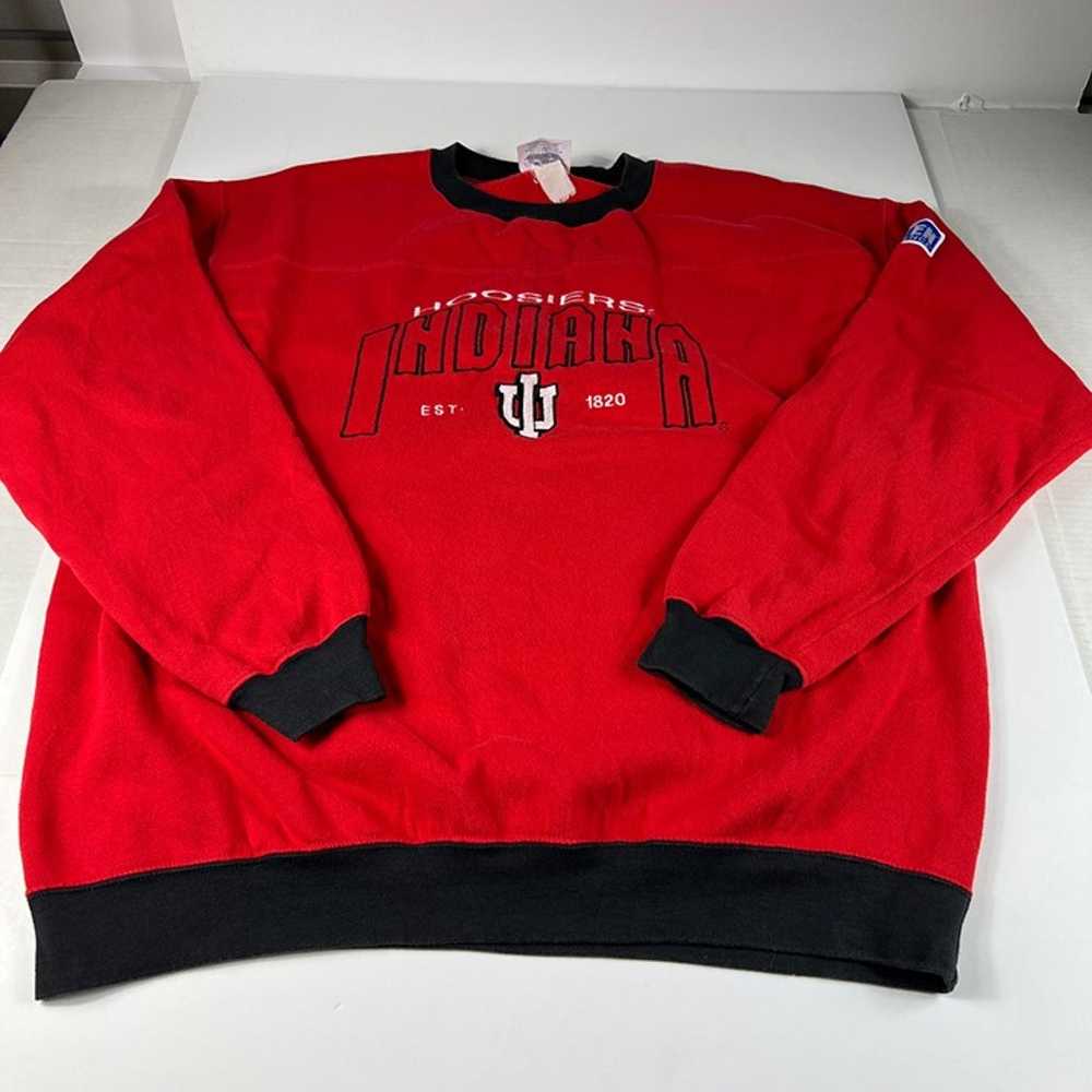 VTG CSA Indiana Hoosiers Sweatshirt Extra Large R… - image 1