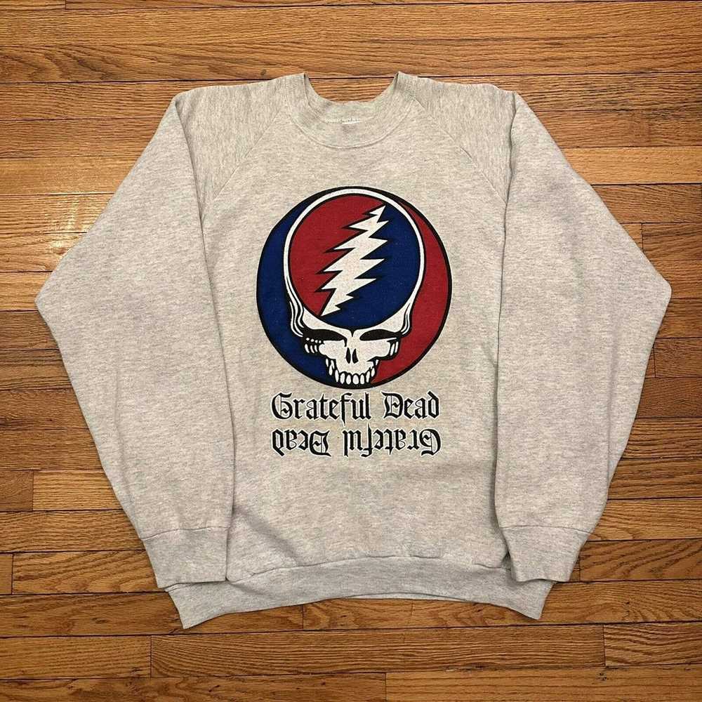 Vintage 90s Grateful Dead Steal Your Face Big Log… - image 2