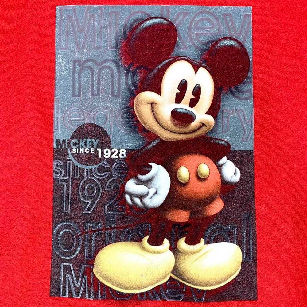 Vintage 90s mickey mouse sweatshirt - image 2