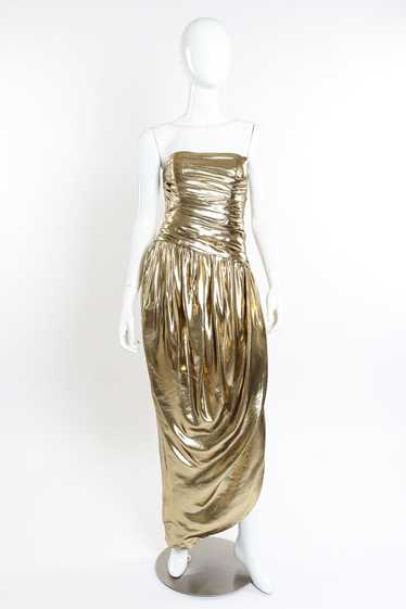 Women's Emerson Ruched Strapless Midi Dress