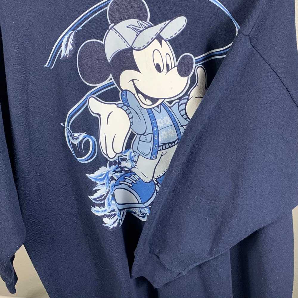 Vintage Mickey Mouse Sweatshirt - image 3