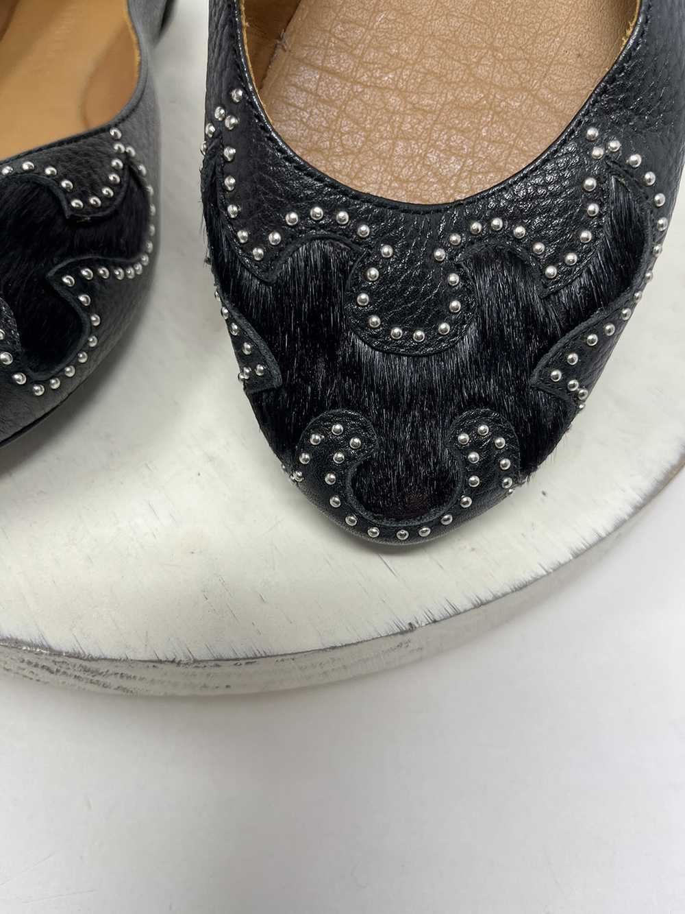 See By Chloe Size 9.5 Black Studded Shoes - image 3