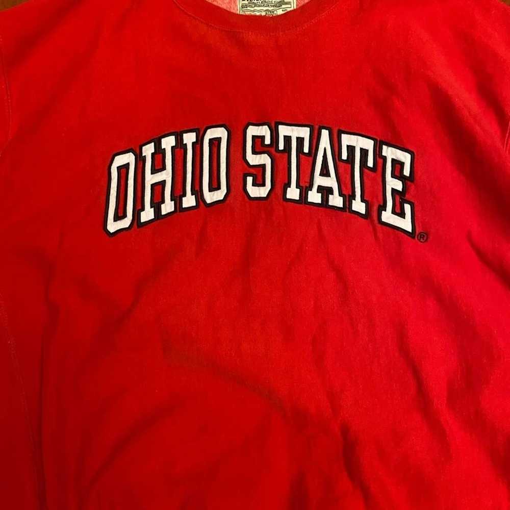 Vintage 90s Ohio State Buckeyes OSU pullover swea… - image 2