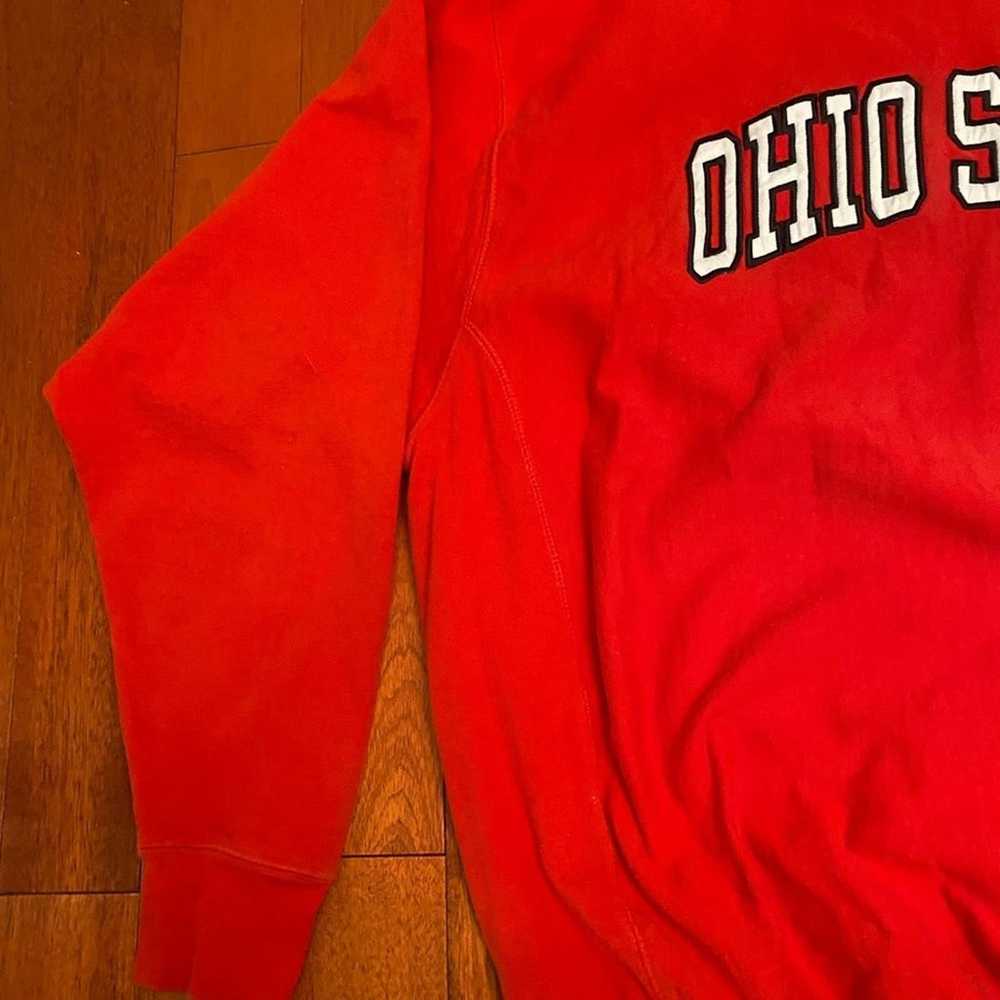Vintage 90s Ohio State Buckeyes OSU pullover swea… - image 6