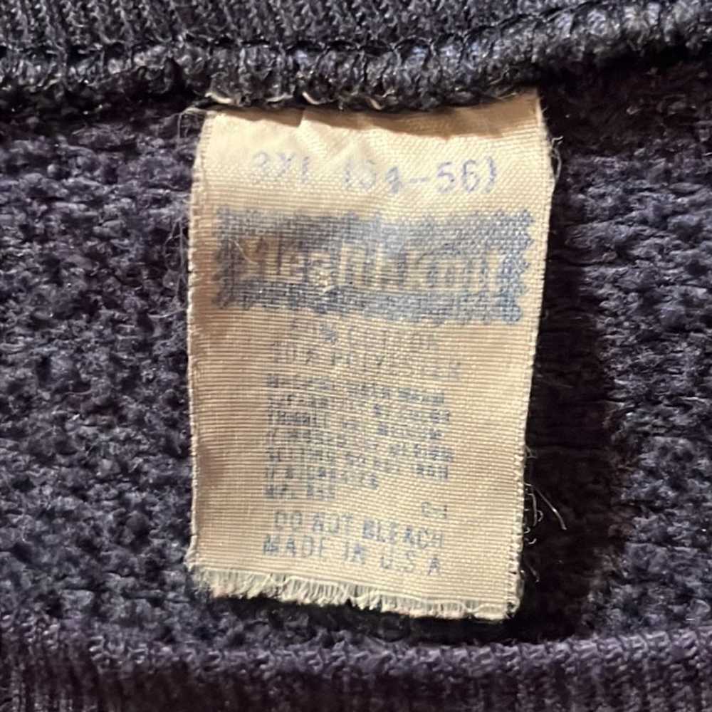 RARE Vintage 70’s/80’s Yale Healthknit 3X Sweatsh… - image 5