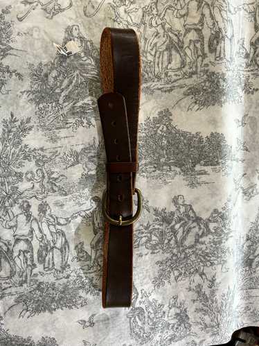 Vintage Cognac Brown Belt