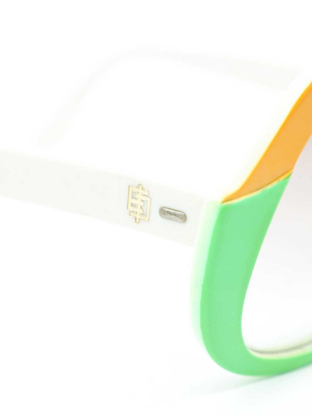 1960s Pucci Colorblock Shield Sunglasses - image 2