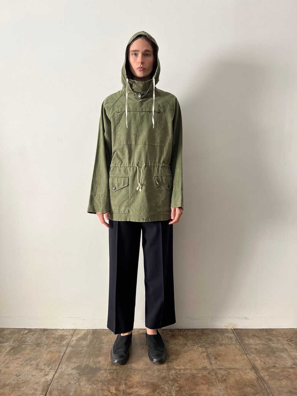 50s/60s Green British Cadet Anorak Smock - image 3