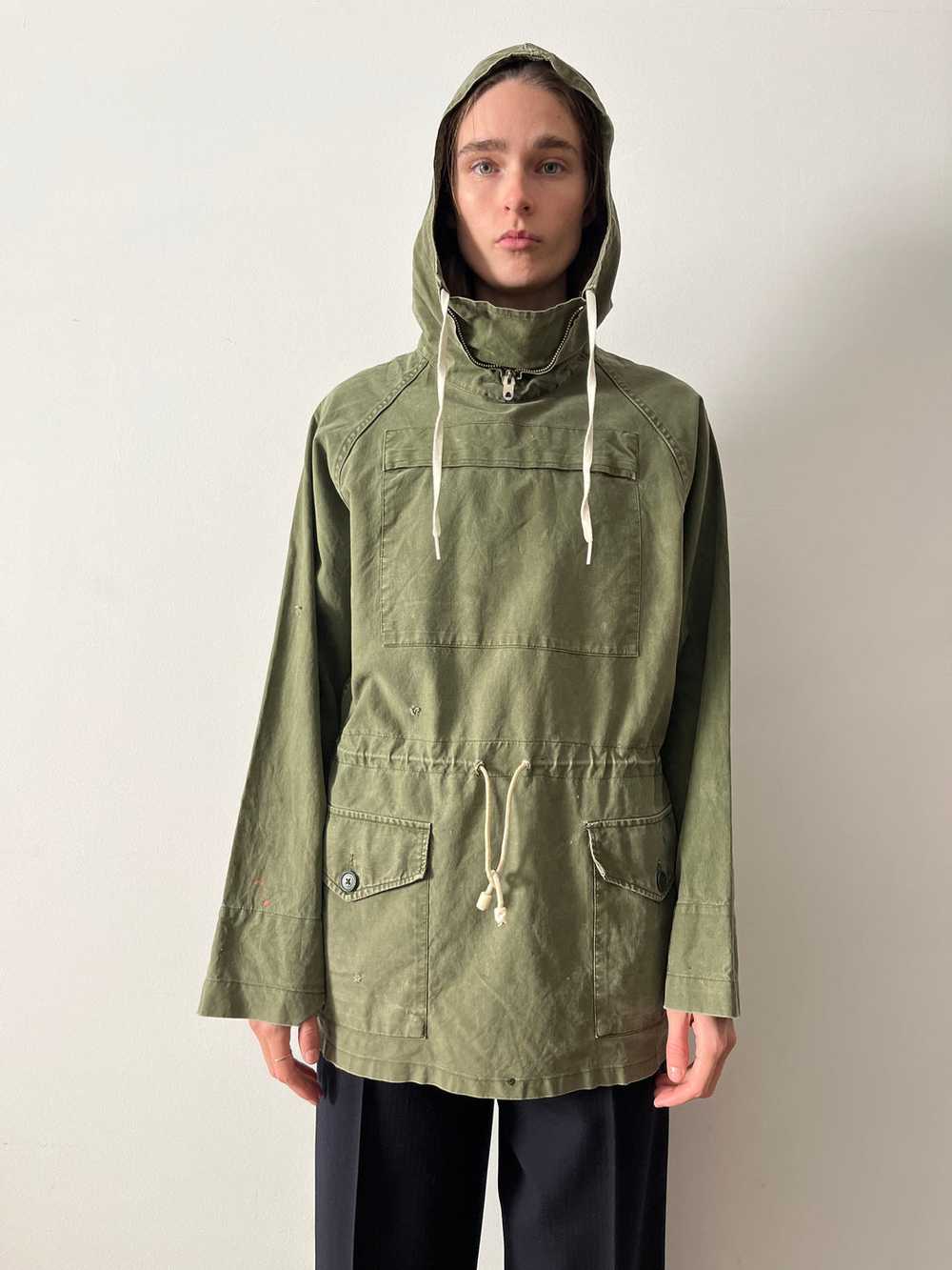 50s/60s Green British Cadet Anorak Smock - image 4