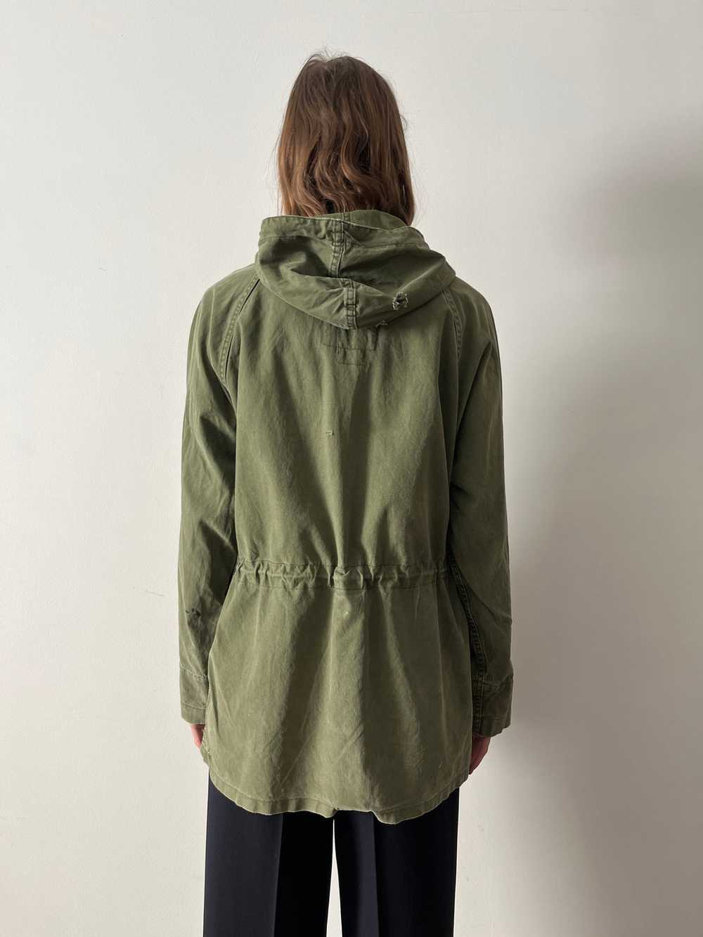 50s/60s Green British Cadet Anorak Smock - image 8