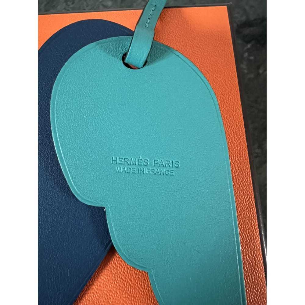 Hermès Rodéo Pégase leather bag charm - image 2