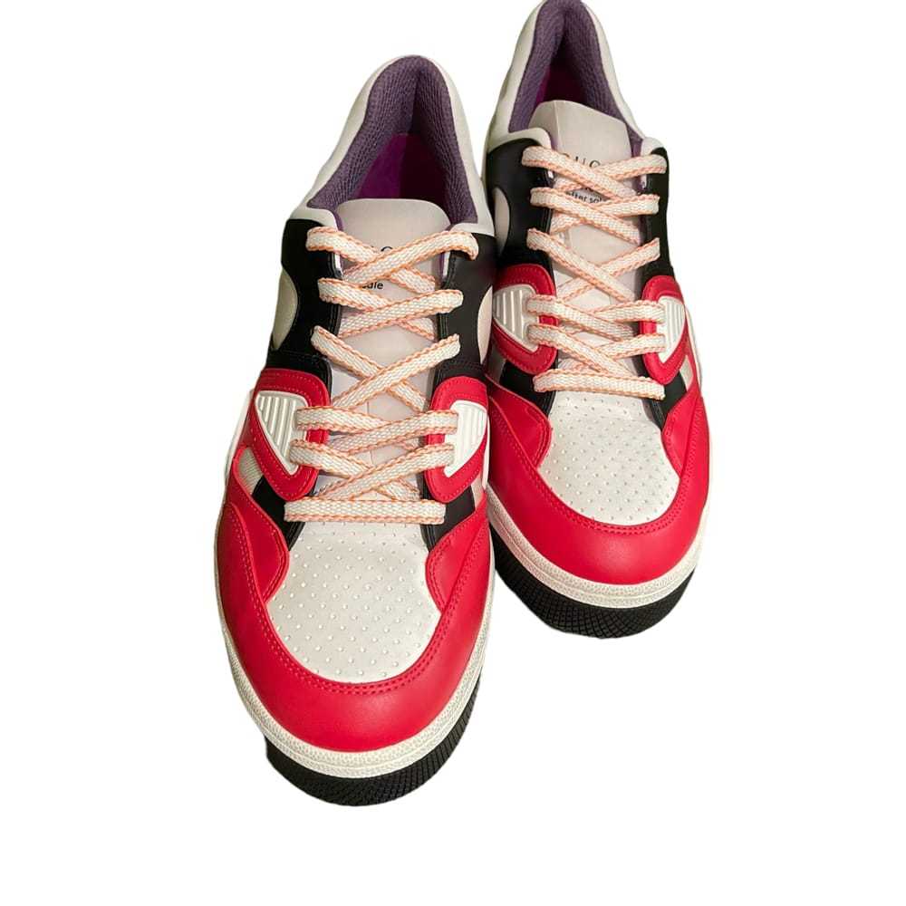 Gucci Leather low trainers - image 4