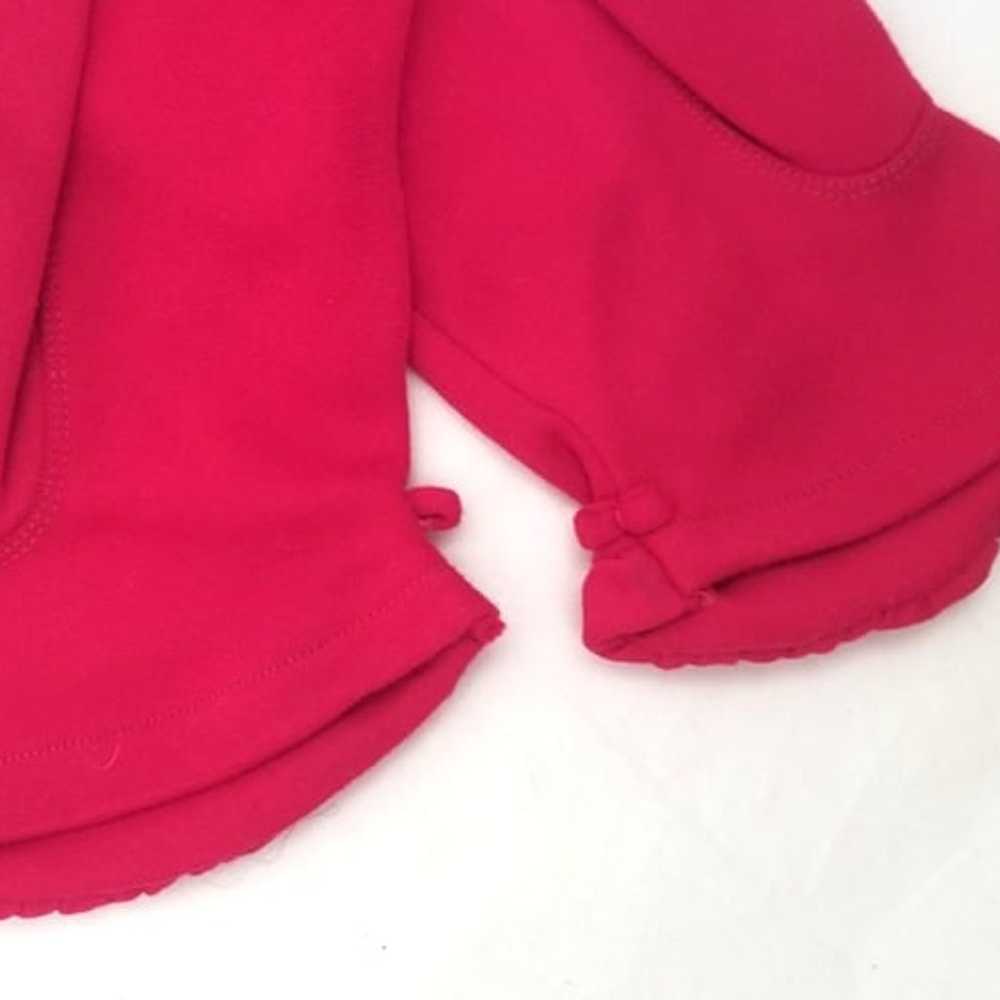 Ladies Fownes Gloves Fuchsia Nylon Size 7 Vintage… - image 3