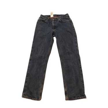 womens carhartt flannel lined jeans - image 1