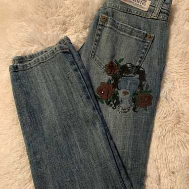 vintage 90s Y2K Z. Cavaricci vintage low rise flare/bootleg jeans women's  size