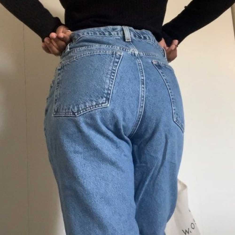 High Waisted Straight Vintage Mom Jeans - image 3