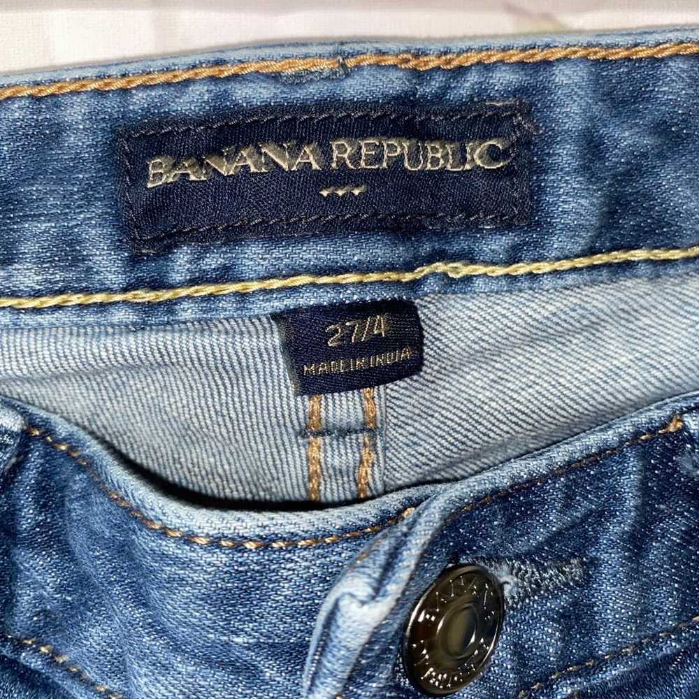 Banana Republic jeans capris size 27/4 - image 3