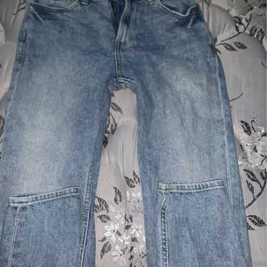 H and outlet m cropped jeans