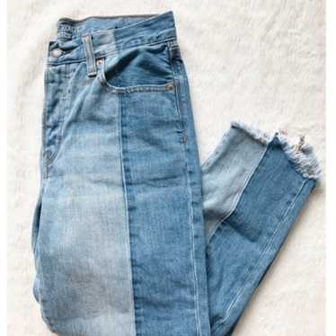 American eagle sale two toned jeans