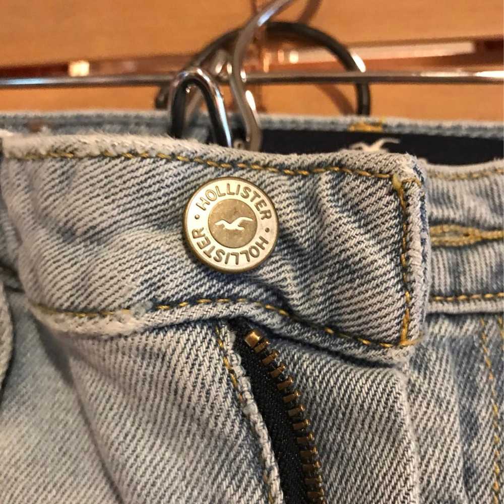 Hollister Jeans size 1R light blue wash vintage s… - image 4