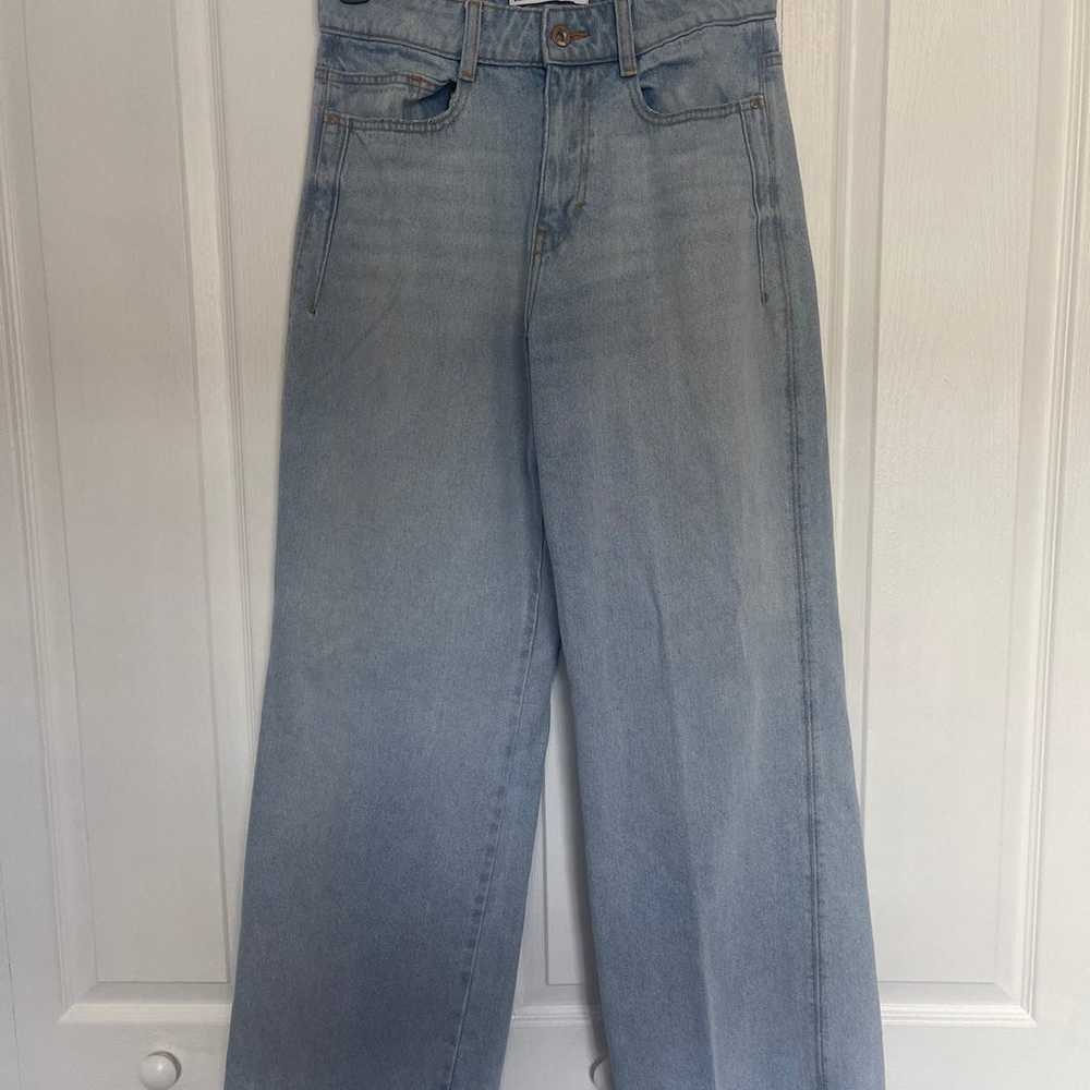 Zara wide leg jeans!! - image 1