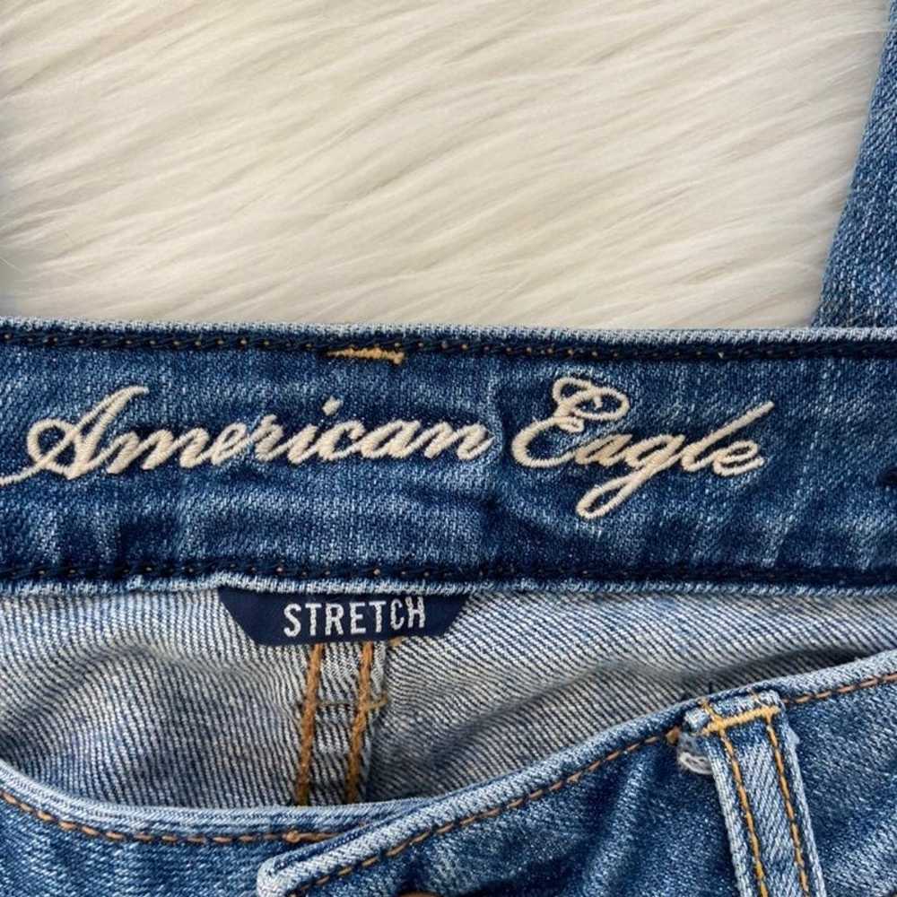 American Eagle Distressed Vintage Flare Crop Jeans - image 4