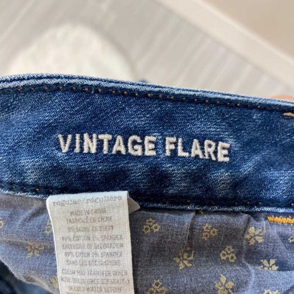 American Eagle Distressed Vintage Flare Crop Jeans - image 5