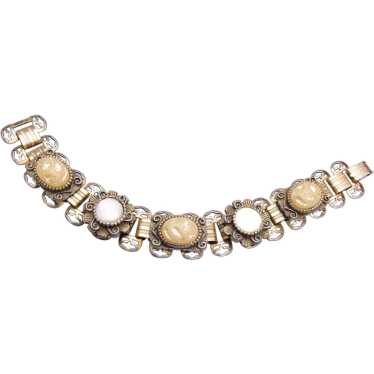 Faux Mother of Pearl Chunky Bracelet