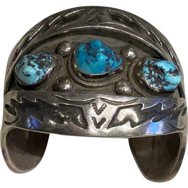 1970's Pawn Turquoise Bracelet