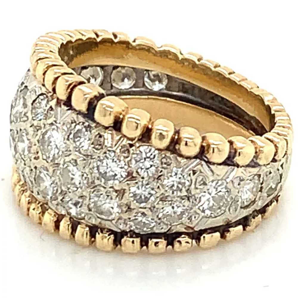 Pave Set Diamond Ring - image 4