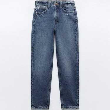 Women's Zara High-Waisted Z1975 Mom-Fit Jeans Siz… - image 1