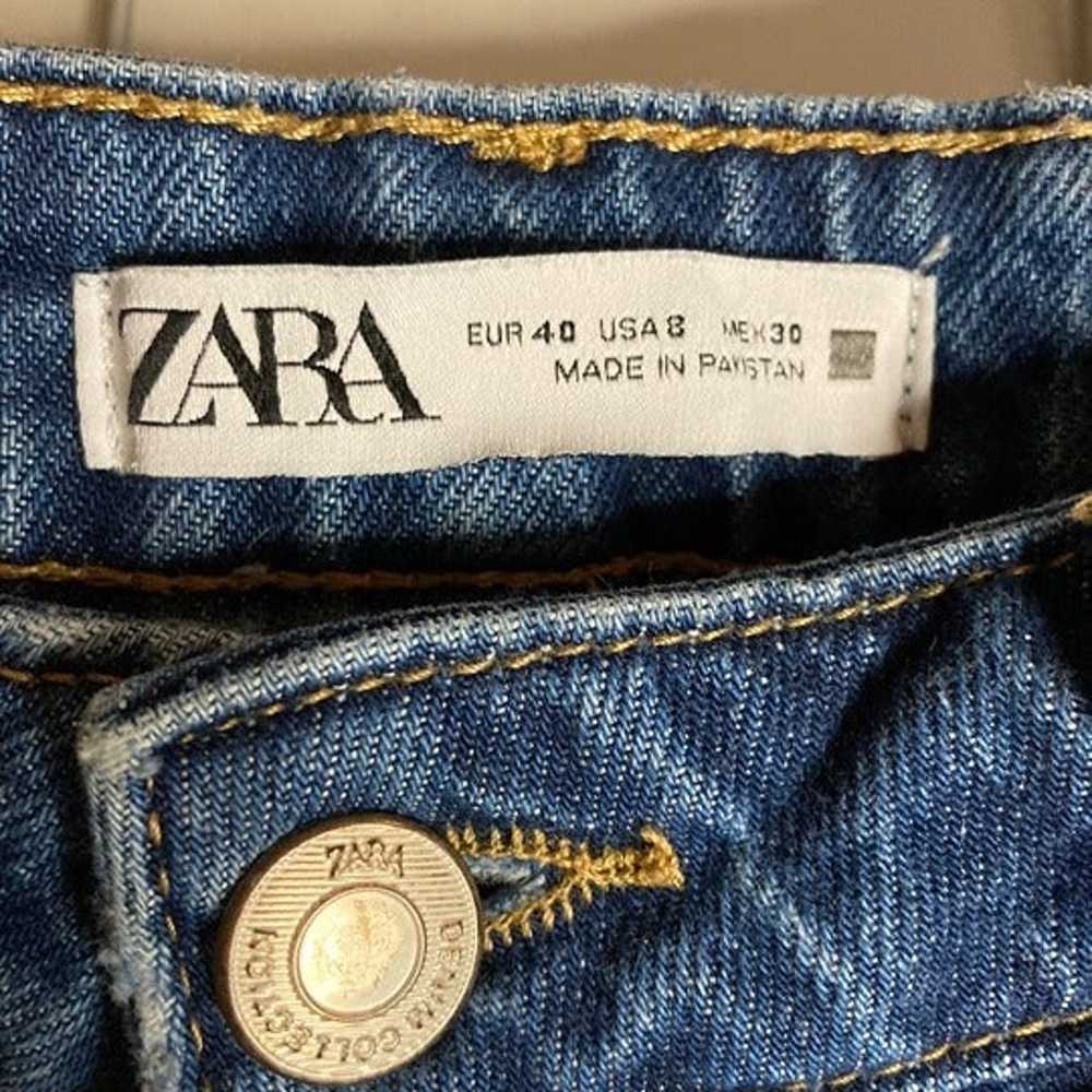Women's Zara High-Waisted Z1975 Mom-Fit Jeans Siz… - image 6