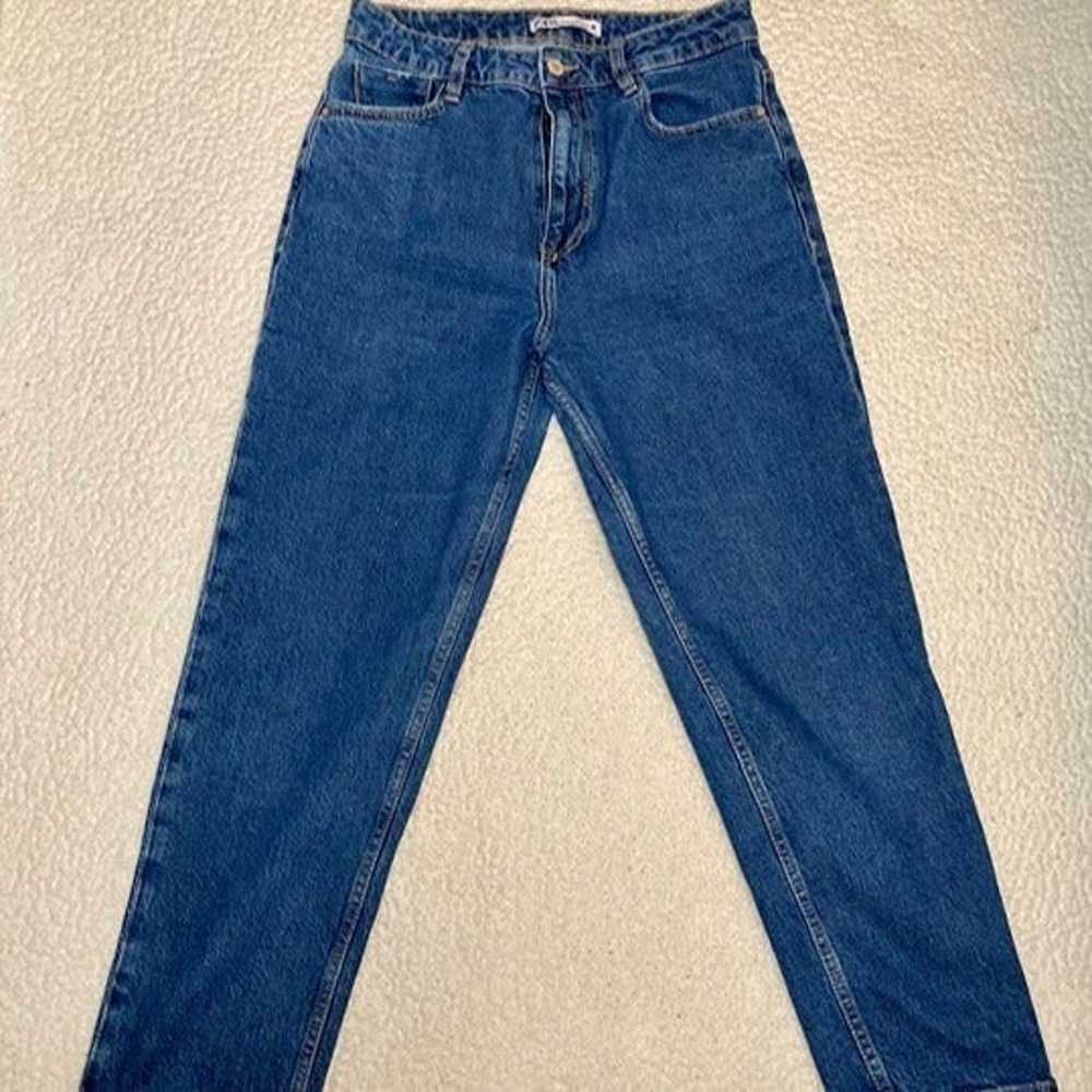 Women's Zara High-Waisted Z1975 Mom-Fit Jeans Siz… - image 7