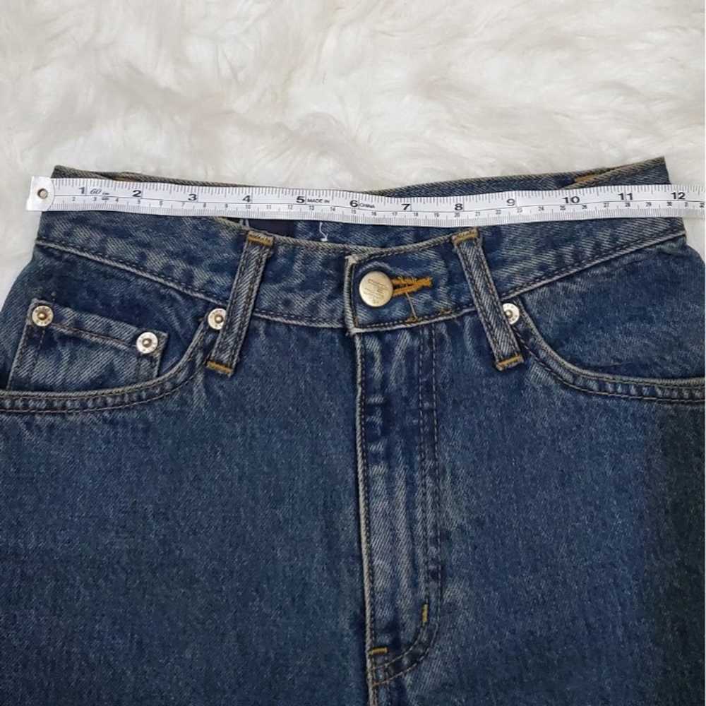 Vintage wash high waist mom jeans - image 2