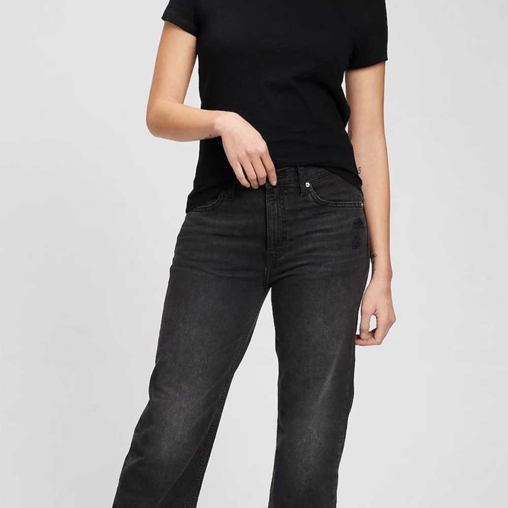 90s mid rise loose jeans - image 1