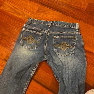 vintage bootcut lowrise old navy jeans