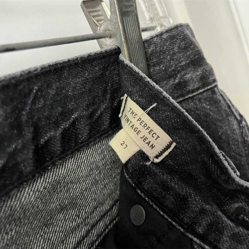 Madewell Perfect Vintage Jeans Black - image 4