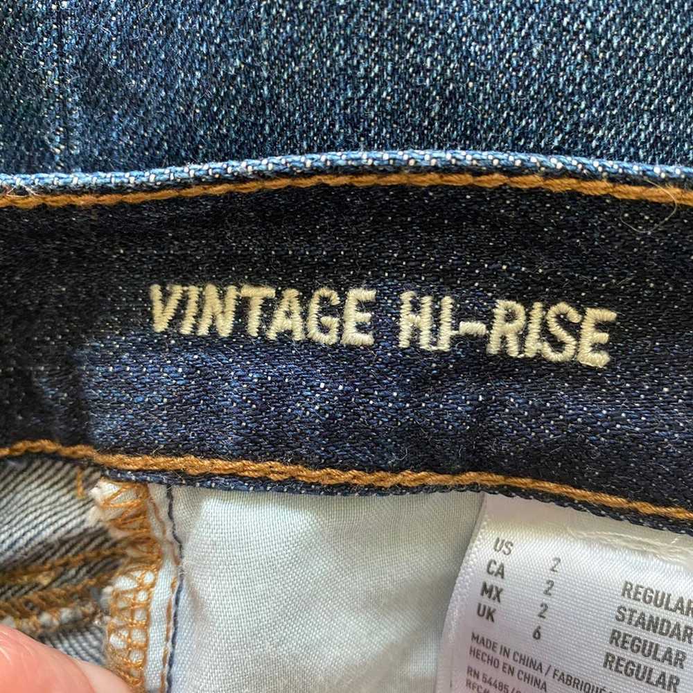 AEO Vintage Hi Rise Jeans Button Fly NEW - image 7