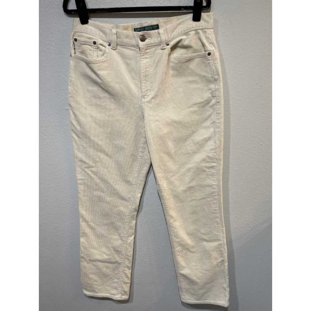 VTG Polo Ralph Lauren size 10 Denim Corduroy Jeans - image 1