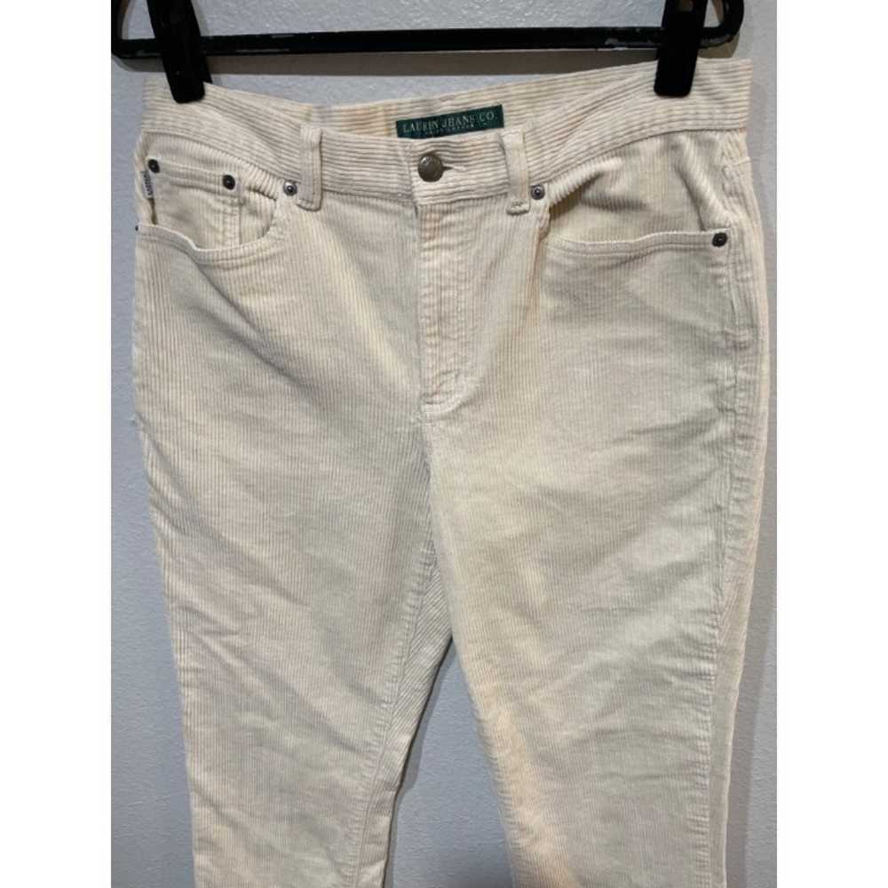 VTG Polo Ralph Lauren size 10 Denim Corduroy Jeans - image 6